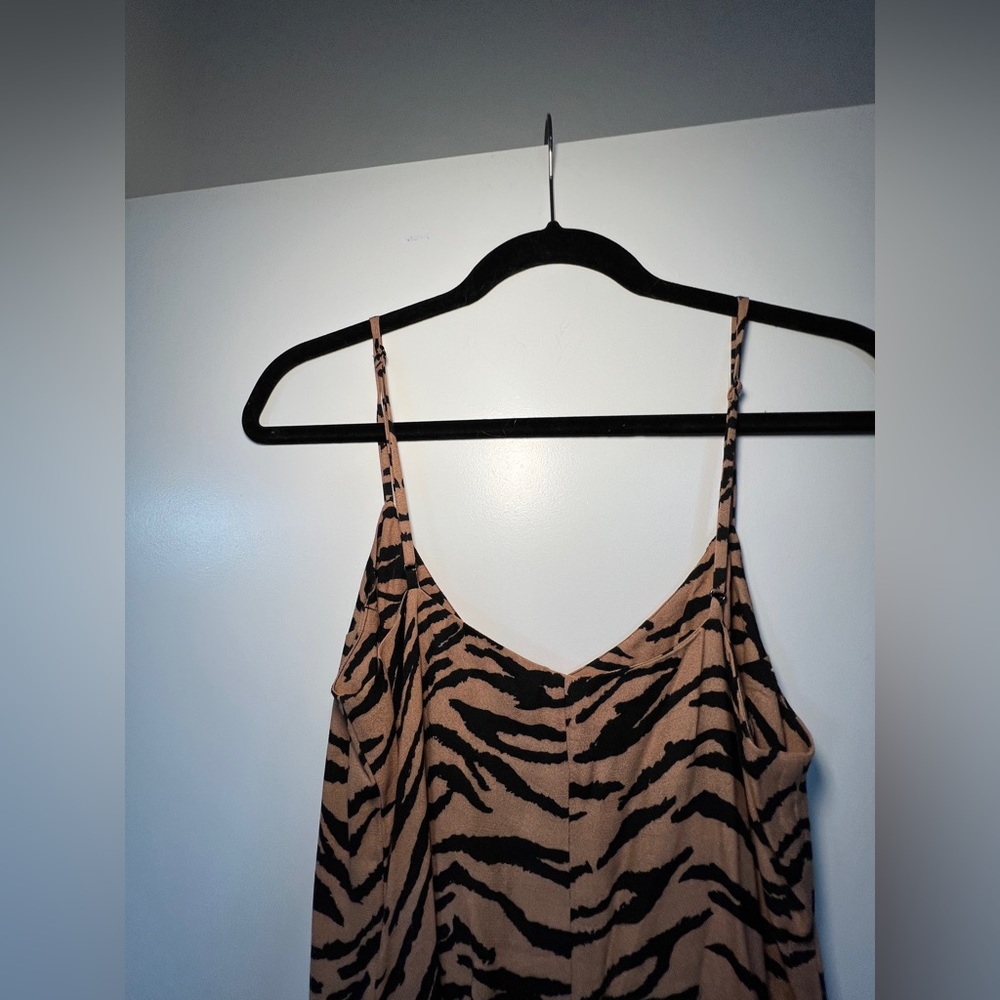 Reformation Alexandra animal print slip dress Sz 2 - Picture 8 of 8